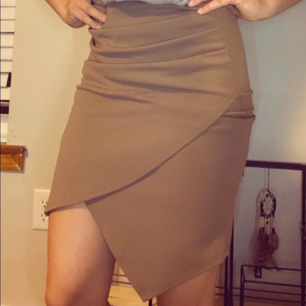 Tan Skirt